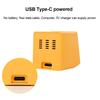 Smart Wifi Weather Station Display Small Portable Weather Temperature Humidity Time Alarm Clock Desktop Decoration