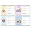 Sunstar Stationery Kanahei 2024 Desk Pisuke and the S8520356 Calendar, Rabbit,