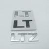 1pcs 3D ABS High Quality for LT LTZ Car Letter Emblem Rear Tail Trunk Decals Badge Sticker Decal Styling Auto Accessories