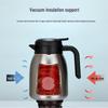 1.2L Large Capacity 304 Stainless Steel Thermos Flask, Home & Hotel Use, Engravable Hot Water Bottle.