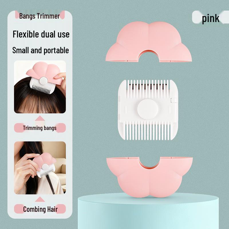 2-in-1 Portable Hair Trimmer & Comb for Kids