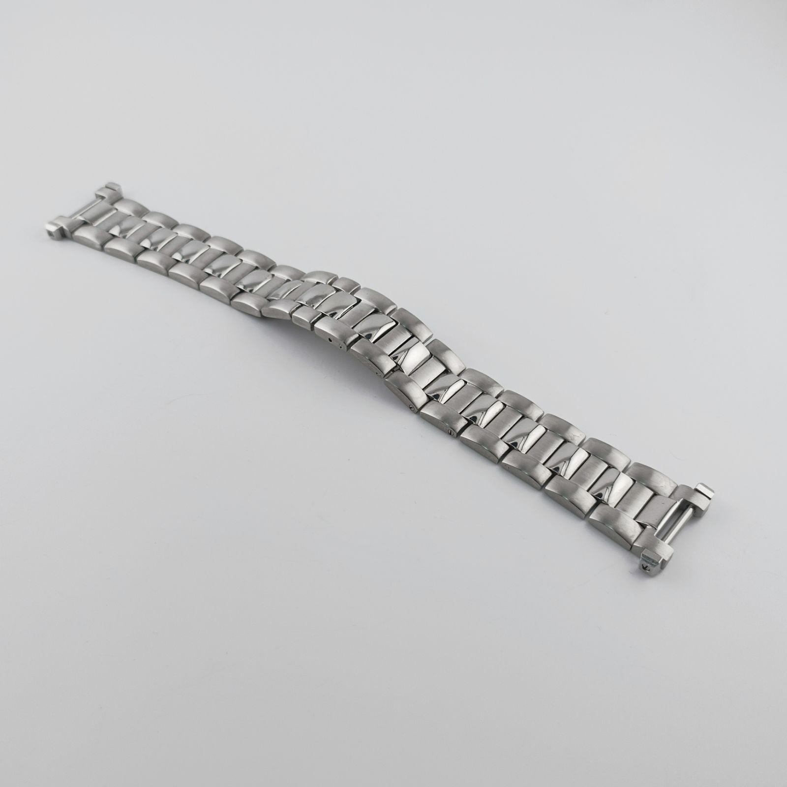 Used [Hard buckle] Watch concave repair/replacement bracelet 20mm matte x polished [Compatible with] Cartier Pasha 38 etc. Cartier