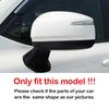 For Toyota Land Cruiser LC300 2025-2025 Car Sticker Rearview Side Mirror Cover Wing Cap Exterior Door Rear View Case Trim ABS
