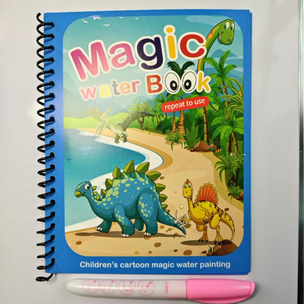 

Children s Magic Water Coloring Album: Reusable Creative Gift for Kids