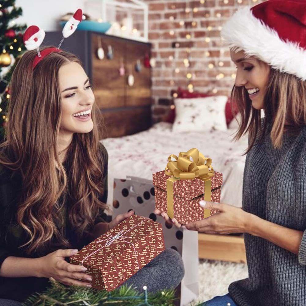 Xmas Tree Kraft Paper Novoroční party potřeby Scrapbook Vánoční dekorace dárkový balicí papír