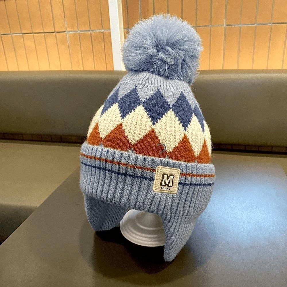 Warm Pullover Cap Windproof Beanie Hat New Knitted Hat  Outdoor Sports