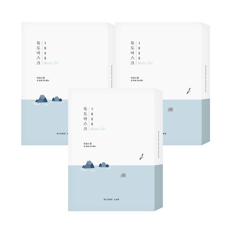 

Round Lab 1025 Dokdo Водный гель-маска 10 шт. X 3