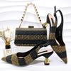 Women's Pointed Shoe & Bag Set: Sexy, European & American Style, Fast Shipping, In Stock