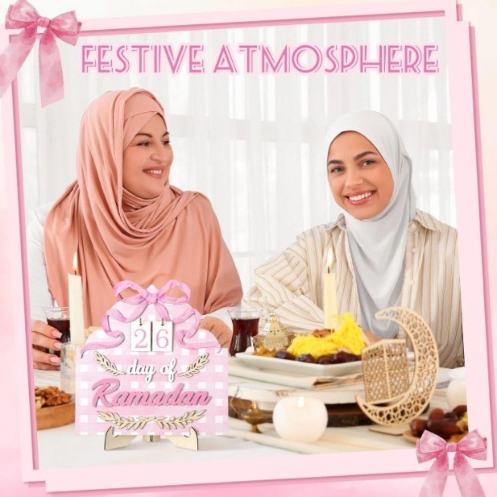 Festival Ramadan Advent Calendar Handmade Islamic Muslim Decor  Room Decoration
