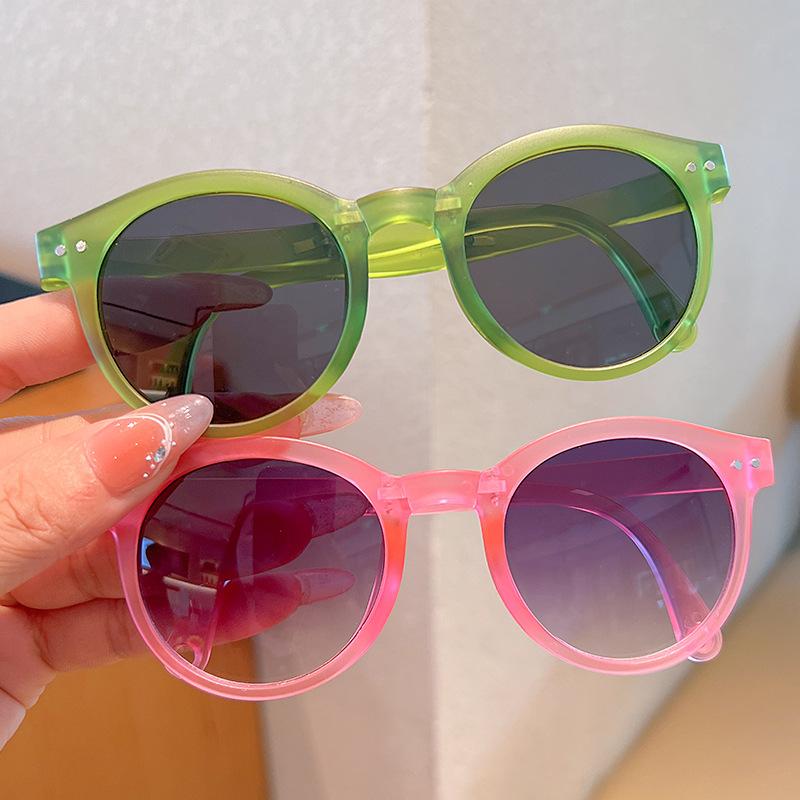 Sunglasses Uv Sun Glasses Eyepiece Round Frame Glasses For Everyday Wear Travel Outdoor