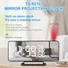 LED Smart Alarm Multifunctional USB Output Temperature Meter Clock