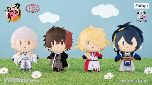 [Furyu] Touken Ranbu ONLINE Oban Sanpo ~Oban Lottery~ Part 3 Last Prize: Mikazuki Munechika Oban Plush Toy with Carabiner