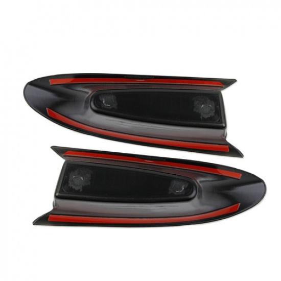 Matte black inner door armrest storage box trim fit for Nissan 370Z 2009-