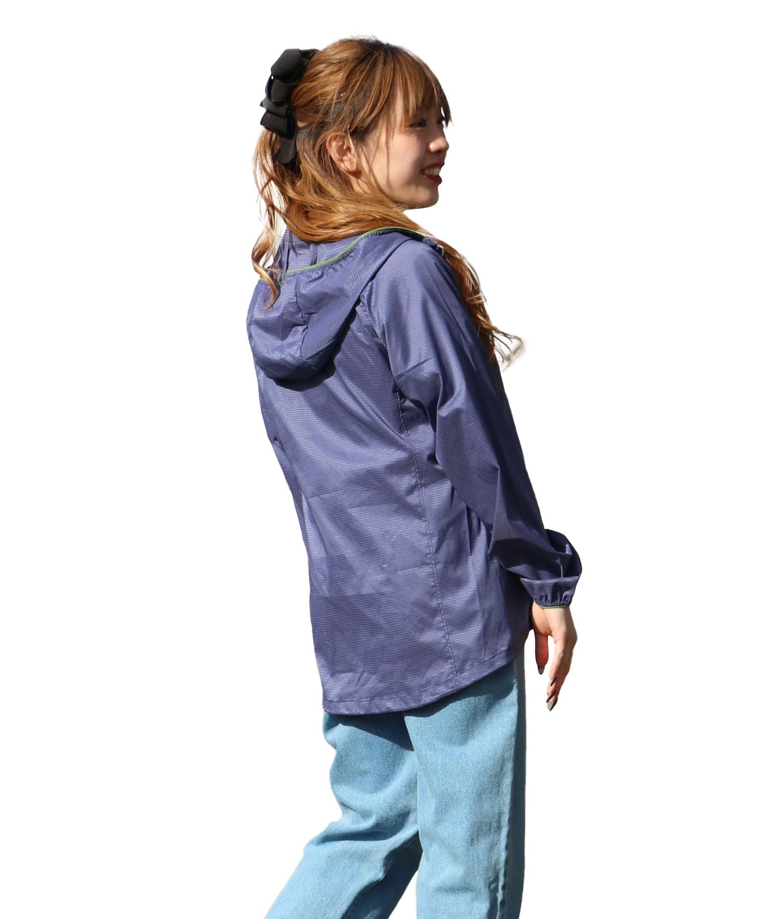 

Smooth Air Hooded Jacket for Navy [CLIFFEMAYER] Women, Medium,