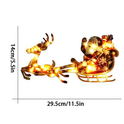 Glowing With Wapiti Holiday Decoration Outdoor Decoration