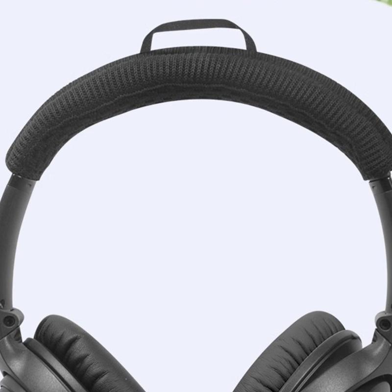 Soft Knit Headband Protector Cushion Pad Suitable for QC35 QC45 QC25 Long Lasting Headphone Use and Comfort Comfortable