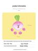 Screaming Veggies Plush Earphone Pouch: Fun Decompression Drawstring Bag & Cute Claw Machine Doll Gift