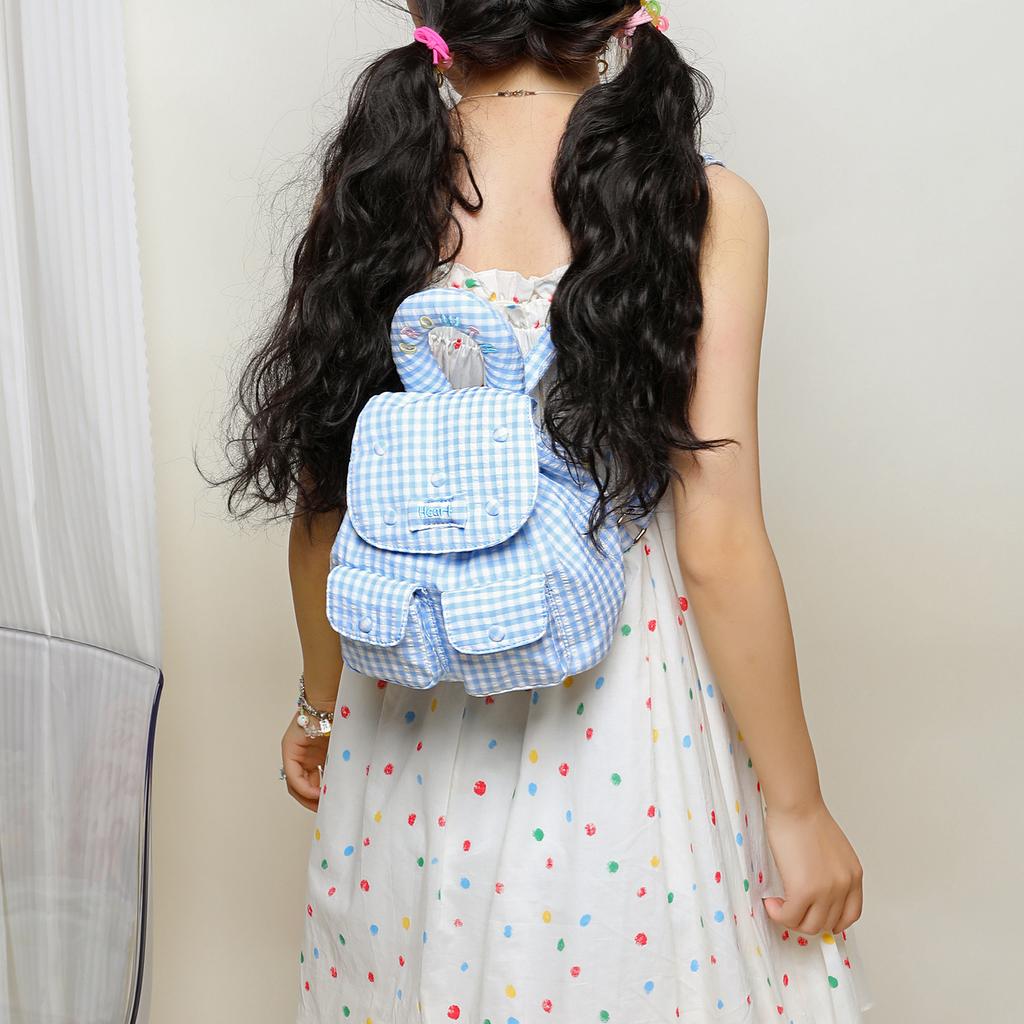 Dual-shoulder Bag, Fresh and Cute Girl's Small Backpack, Suitable for Students As Both A Handbag and A Tote Bag.