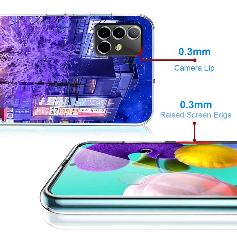 Anime Aesthetic Scenery Phone Case For Samsung Galaxy A17 A37 A57 A16 A26 A36 A56 A15 A25 A35 A55 A14 A24 A34 A54 A13 A23 A33 A5