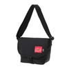 Manhattan Portage MP1605JRBPDTMP Nylon Messenger Bag JR BP TMP Black W/DIV