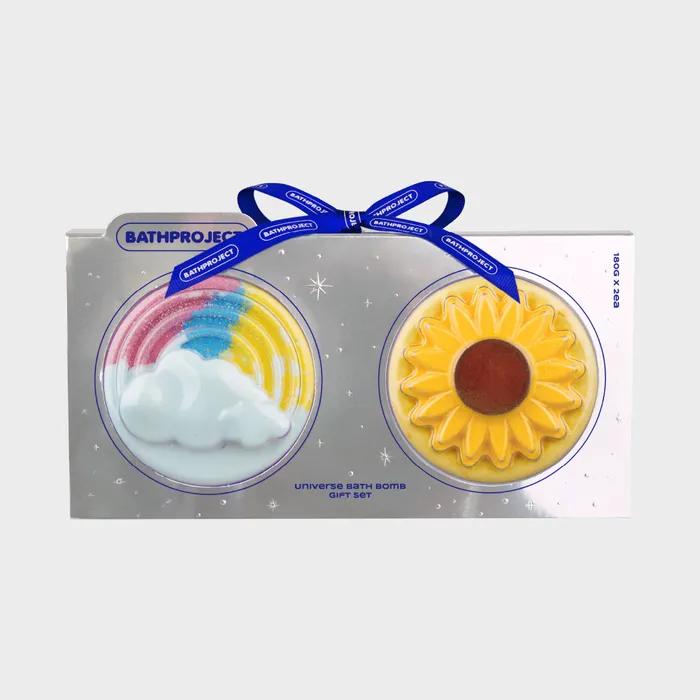 

[Сияющая Космос Бомбочка для Ванны] Набор Разноцветных Шипучих Бомбочек для Ванны (Выберите 1 из 3) 3. Sunrise Again & Moon Crystal Power
