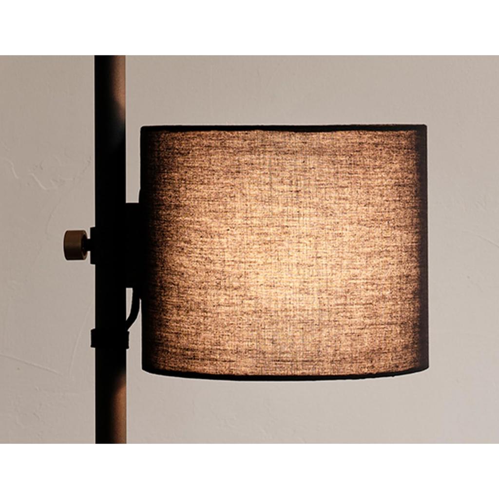 DRAW A LINE 026 Fabric Lamp, Black, Vertical Only, Compatible with 001002003, D-FB-BK