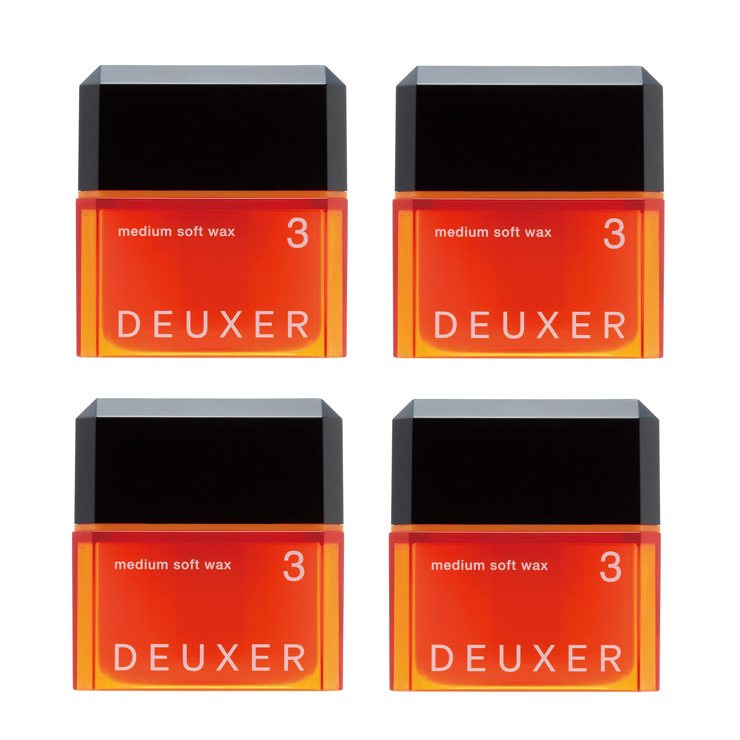 

DEUXER Medium Soft Wax 3 Воска для волос Цветочно-ягодный (Набор 4)