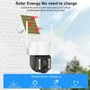 LS VISION Solar 4G SIM Card Smart Camera WiFi IP Outdoor Wireless Camara Waterproof CCTV Home Security Protection Built In Battery With Solar Panel