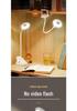 Clip-on Desk Lamp with Long Battery Life, Eye Protection, Dual Charging Options, and Bedside Use