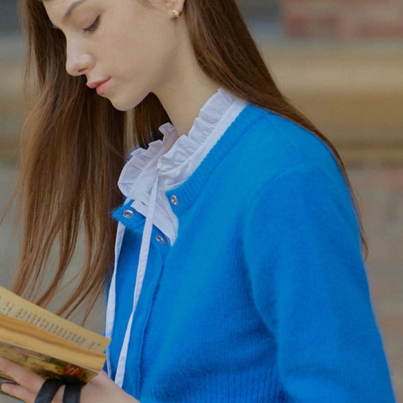 

ПИСЬМО С ЛУНЫ Ангоровая Заколка для Волос из Кроличьего Пуха (3 цвета) gray