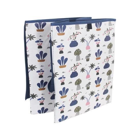 Folding Laundry Basket, Large Laundry Hamper With Lid Handles, Collapsible Freestanding Clothes Hamper, Storage Basket for Bedroom, Bathroom, Dorm