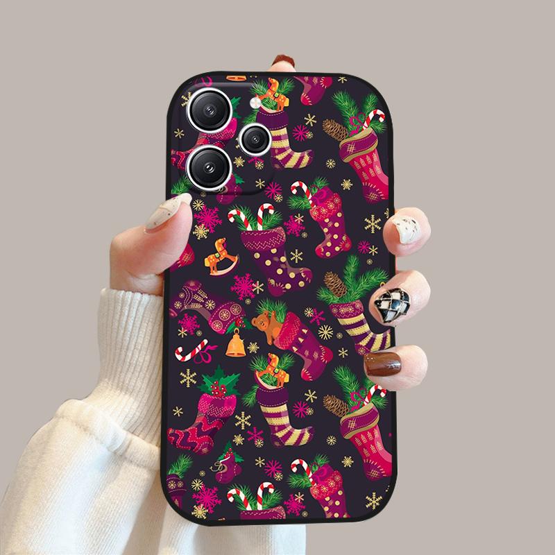 For Redmi 12 4G 5G Silicone TPU Soft Case For Redmi 12R Phone Bumper Cover For Xiaomi Redmi Note 12R 5G Protective Fundas Cases