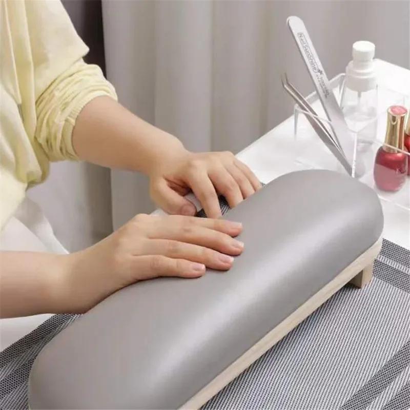 Professional PU Leather Arm Rests Nail Hand Pillow Cushion Manicure Table Mat Nail Art Stand Nail Machine Salon Tool
