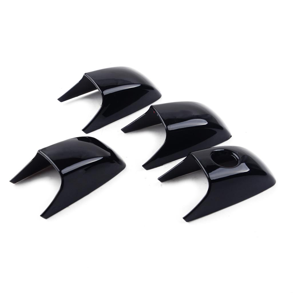 8-teilige Auto-Türgriffabdeckung in glänzendem Schwarz, passend für Jeep Grand Cherokee Dodge Durango 2011 2012 2013 2014 2015 2016 2017