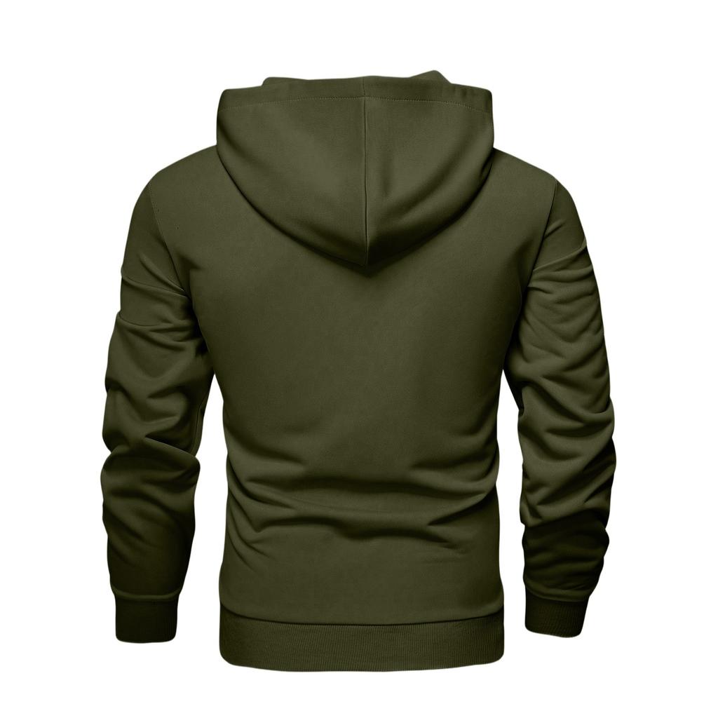 Men's Fleece Hoodie Casual Long Sleeve 1/4 Zipper Pullover Sweatshirts
