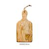 Nankai Tsusho Felice Olive Cutting Board, Natural, Size: Approx. W16.5 X D30.5 X H1.5 (Product Code: 0260-004)
