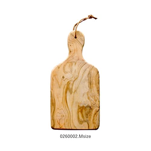 Nankai Tsusho Felice Olive Cutting Board, Natural, Size: Approx. W16.5 X D30.5 X H1.5 (Product Code: 0260-004)