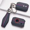 Soft Silicone Remote Key Case for Suzuki Swift Ertiga Ignis Baleno XL7 Ciaz Dzire with Keychain Honeycomb Texture Shockproof Car Remote Key Sleeve