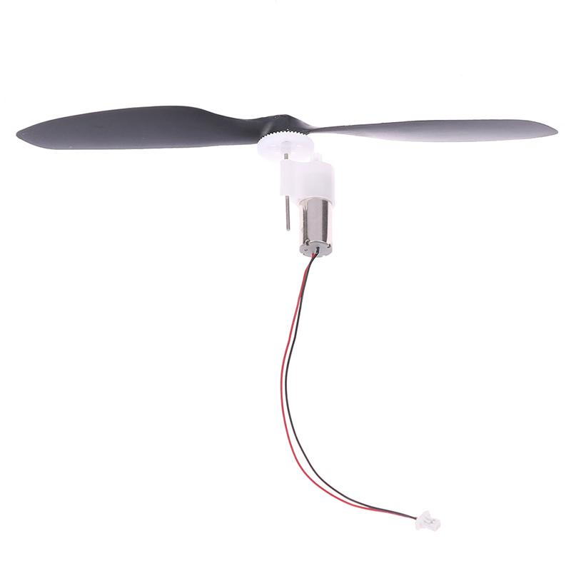 1Set 3.7V Model Airplane 8520 Coreless Dc Motor Propeller Gear Reduction Gearbox Diy Helicopter Uav Rc Drone