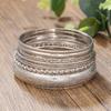 New Fashion Boho Punk 10Pcs/Sets Cuff Bracelets & Bangles For Women Love Pulseiras Bangle Set Feminina Jewelry Charm Gifts