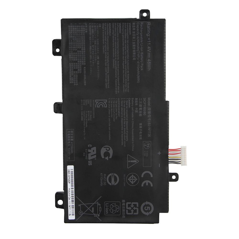 Replacement Laptop Battery B31N1726 For ASUS FX86 FX80G FX80GE/GD8750 FX95G FX505G FX504G FX86FE FX86FM FX505 4240mAh