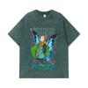 275 GSM Washed T-shirts 100% Cotton Seven Deadly Sins V6 King Print Unisex Heavy Cotton T Shirt