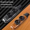 Dual-Hole Kazoo Musical Instrument, Lightweight Durable Grain Design Practice Kazoo For Guitar Ukulele Accompaniment