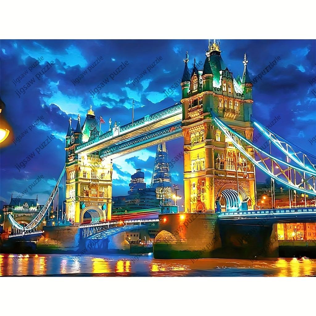 2000/1000/1314/520pcs,Jigsaw puzzles,Family Fun Adult Puzzle,Portable Cuboid DIY Art Decor,DIY Puzzles, High Quality Paper, Wa