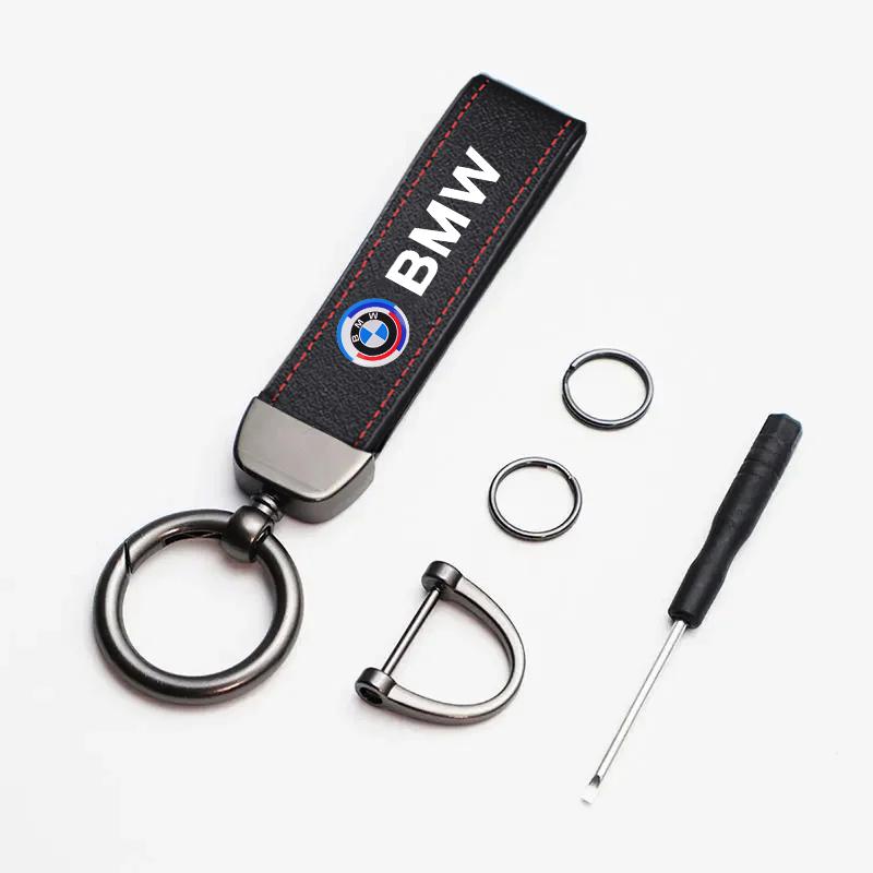 Car Tire Wheel Valve Caps Cover Suede Car Key Chain Ring Keychain For BMW M E46 E90 E60 F30 F10 E39 E36 F20 G30 G20 E87 E92 E91