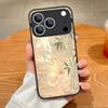 Ins Butterfly Flowers Case For iPhone 17 Pro Max Case iPhone 16 Pro Max 15 14 13 16E 17E Magnetic For Magsafe Hybrid Matte Cover