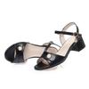 Fashion AIYUQI Sandals Women Genuine Leather 2025 New Large Size 41 42 43 Women Summer Sandals Open Toe Ladies Sandals