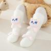 Baby Cartoon Animal Floor Sock Newborn Socks Non-slip Leg Warmers Coral Fleece