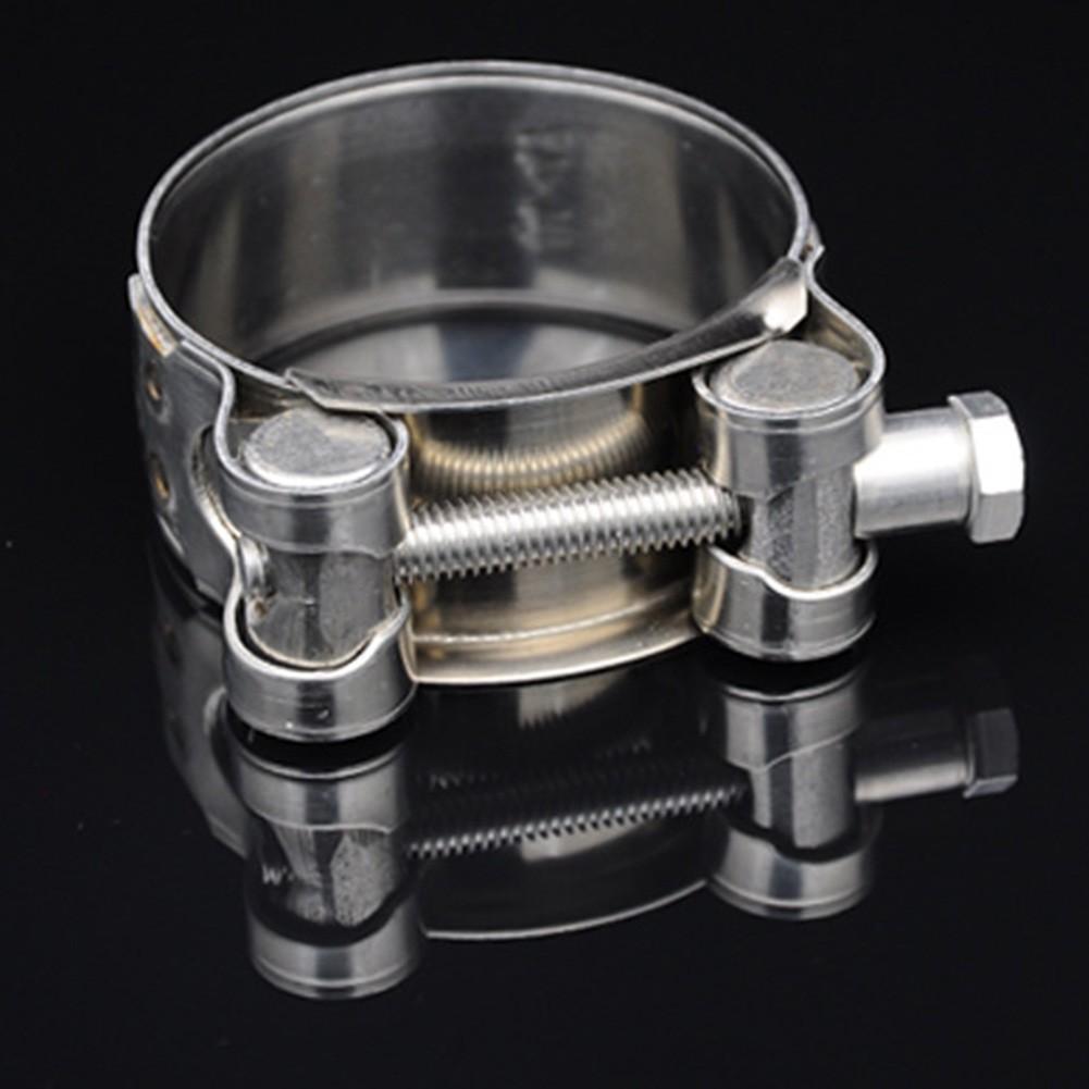 Hose Clamp Hose Clip 304 Stainless Steel Perfect Fit Silver Color