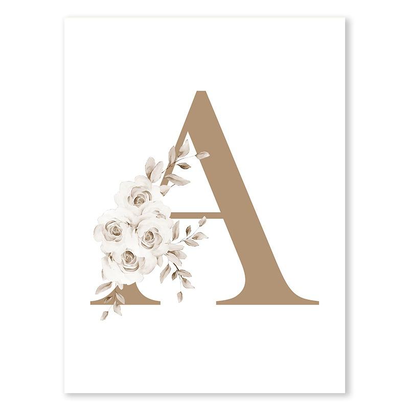 Customize Baby Name Posters Boho Bear Rainbow Sun Wall Art Nursery Canvas Painting and Prints Pictures for Kids Bedroom Decor